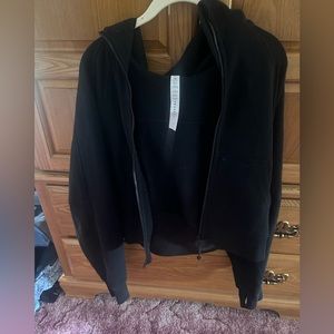 Lululemon oversized full zip scuba
